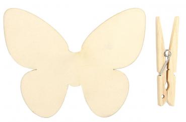 holzklammern-schmetterling